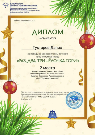 Раз,два, три- елочка гори!.